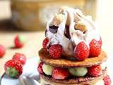 Mille-feuilles aux fraises