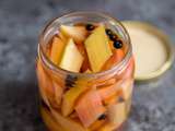 Pickles de rhubarbe