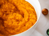 Purée de potimarron, carotte et orange