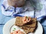 Rillettes de saumon au citron