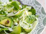 Salade de tomates au fenouil et avocat