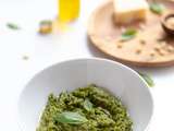 Sauce pesto au basilic