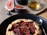 Tarte rustique aux figues