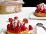 Tartes aux fruits rouges