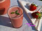 Smoothie Fraise Basilic