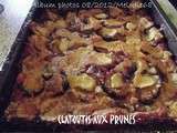 Clafoutis aux prunes