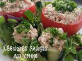 Légumes farcis au thon