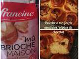 Test de farine Francine : Brioche amandes/pépites de chocolat