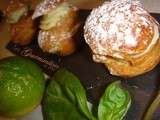 Choux citron vert basilic