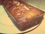 Cake moelleux banane-chocolat