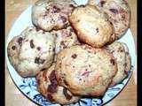 Cookies amandes et chocolat