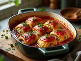 Choux farcis au four économique, idéale pour gros appétits