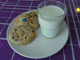 Cookies au smarties