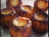 Cannelés traditionnels sans Lactose