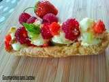 Eclairs aux Fruits et Mousse Citron Vert sans Lactose