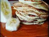 Pancakes Oeufs/Banane sans Lactose