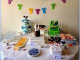  Sweet table  pour baby shower sur le thème : Disney