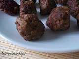 Boulettes de boeuf épicées