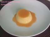 Panna cotta vanillée et sa sauce caramel