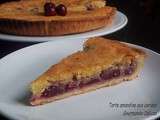 Tarte amandine aux cerises