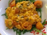 Risotto a la tomate et lait de coco