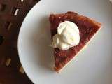 Tarte tatin fraise et rhubarbe