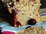 Cake comme un porridge aux bananes et cranberries