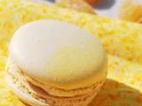 Macarons marbrés citron vert gingembre {Battle Food #17}