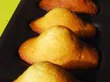 Madeleines à la bergamote