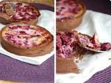 Mme Malchance et sa gourmandise : tartelettes choco-cerises