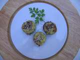 Champignons de Paris roses farcis au fromage