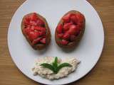 De délicieuses madeleines aux fraises et crème de coco