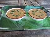 Délicieux gaspacho de melon à la menthe tout en douceur