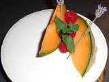 Exquise mousse au melon de pays