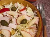 Salade de choux d’hiver au bleu d’Auvergne