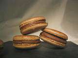 Macarons aux chocolat amer ph