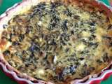 Tarte aux herbes de printemps : épinard-blettes-fines herbes