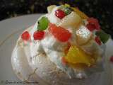 Pavlova aux fruits