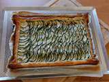 Tarte aux courgettes et au boursin