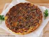 Tarte croustillante poivrons-courgettes