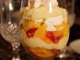 Trifle mangue et fruits de la passion