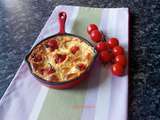 Clafoutis Salé Aux Tomates Cerise Et Au Chèvre