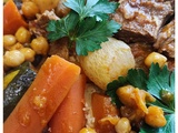 Couscous d'agneau aux légumes