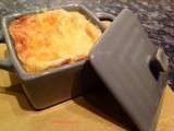 Gratin soufflé de thon forestier