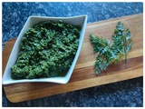 Pesto aux fanes de carottes