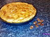 Tourte de Justine Tourte aux pommes et noix de pécan caramellisées