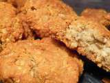 Biscuits Anzac (vegan, sans sucre & gluten)