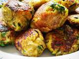 Boulettes végétariennes – Courgettes, oignons et curry