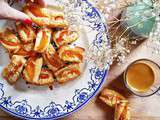 Financiers aux abricots et amandes, végan