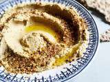 Houmous artichaut et mélange Dukkah